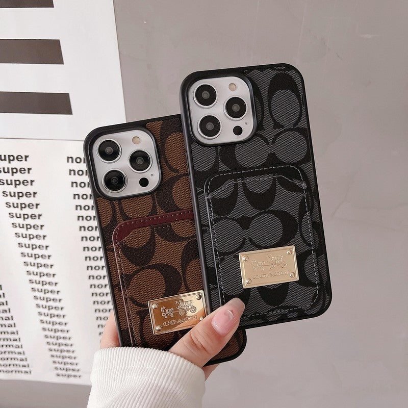 Coa Card Bag Leather iPhone Case - 图片 12