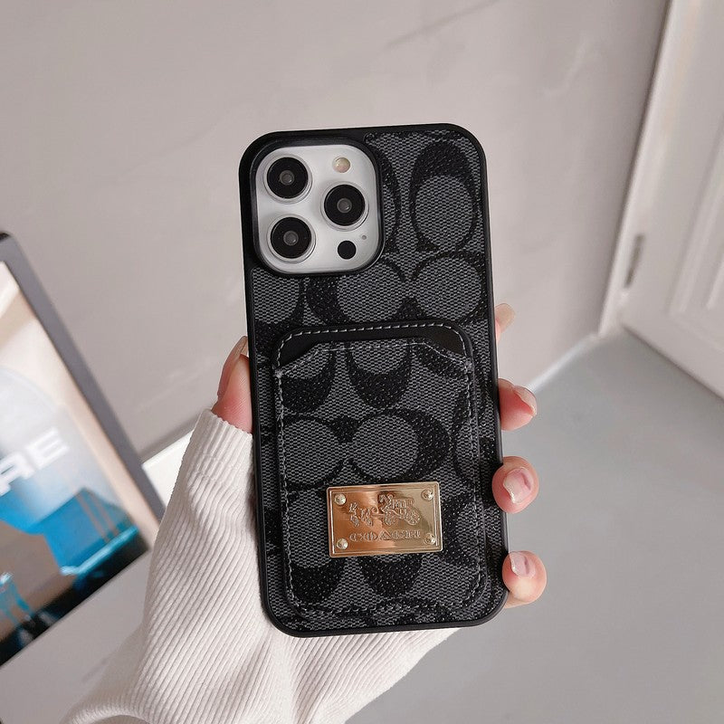 Coa Card Bag Leather iPhone Case - 图片 6