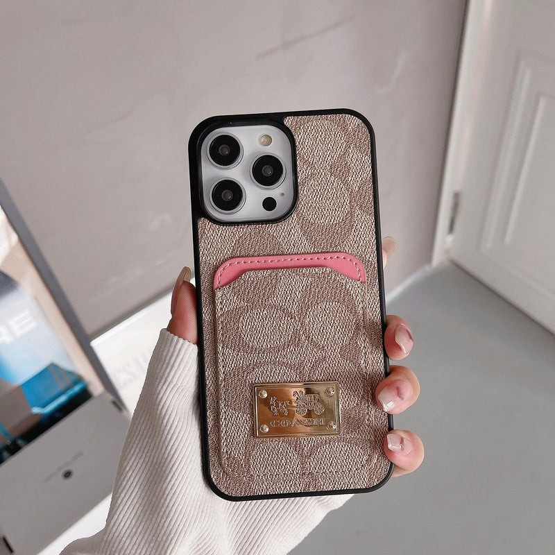 Coa Card Bag Leather iPhone Case - 图片 18