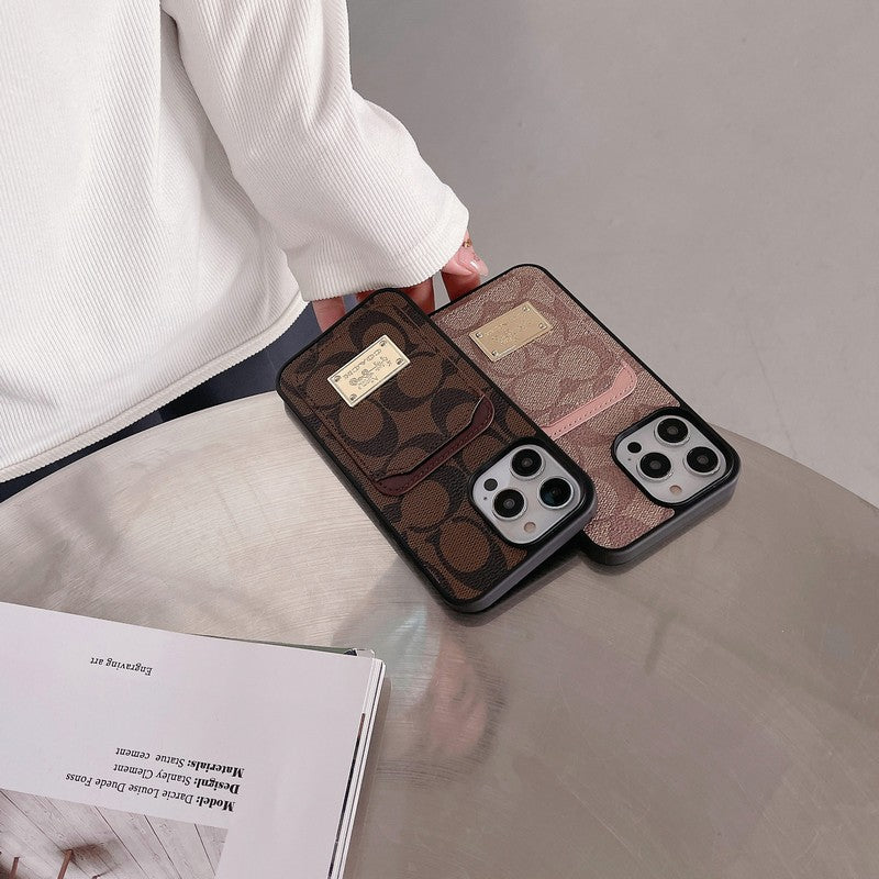 Coa Card Bag Leather iPhone Case - 图片 10