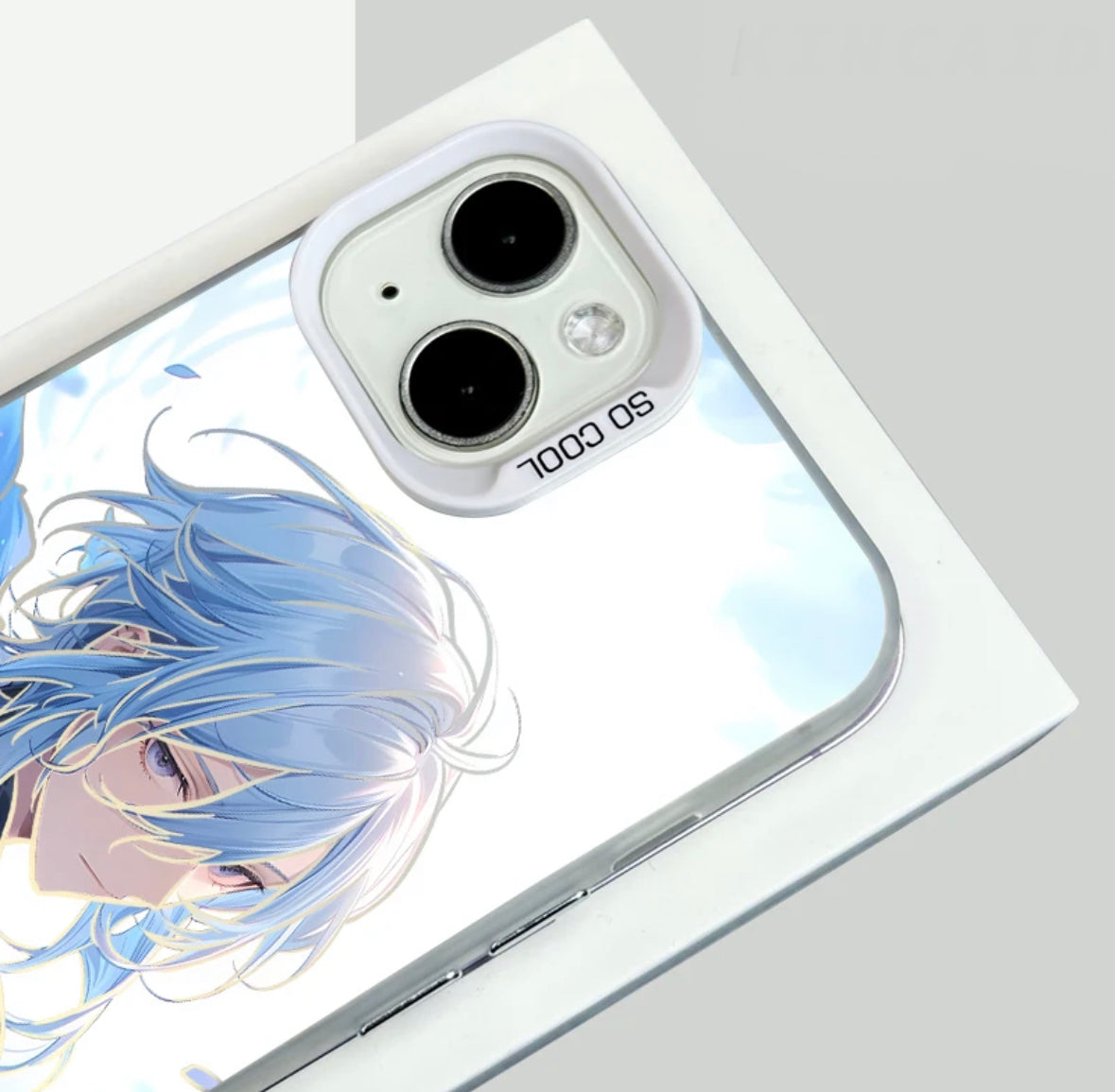 KAMISATO AYATO ANIME PHONE CASE GENSHIN IMPACT - 图片 2