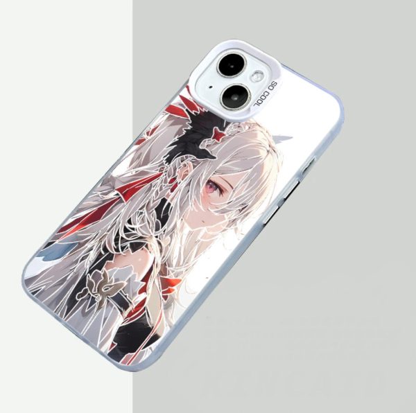 SHENHE ANIME PHONE CASE GENSHIN IMPACT - 图片 3