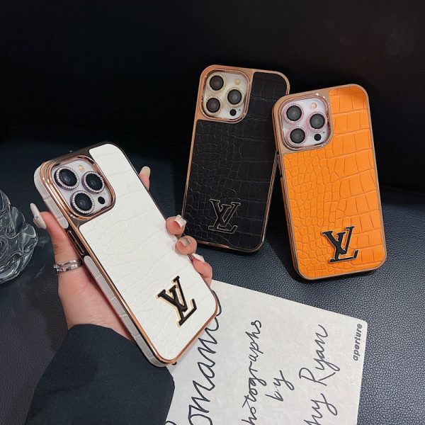 Lou Crocodile Pattern Color iPhone Case - 图片 5