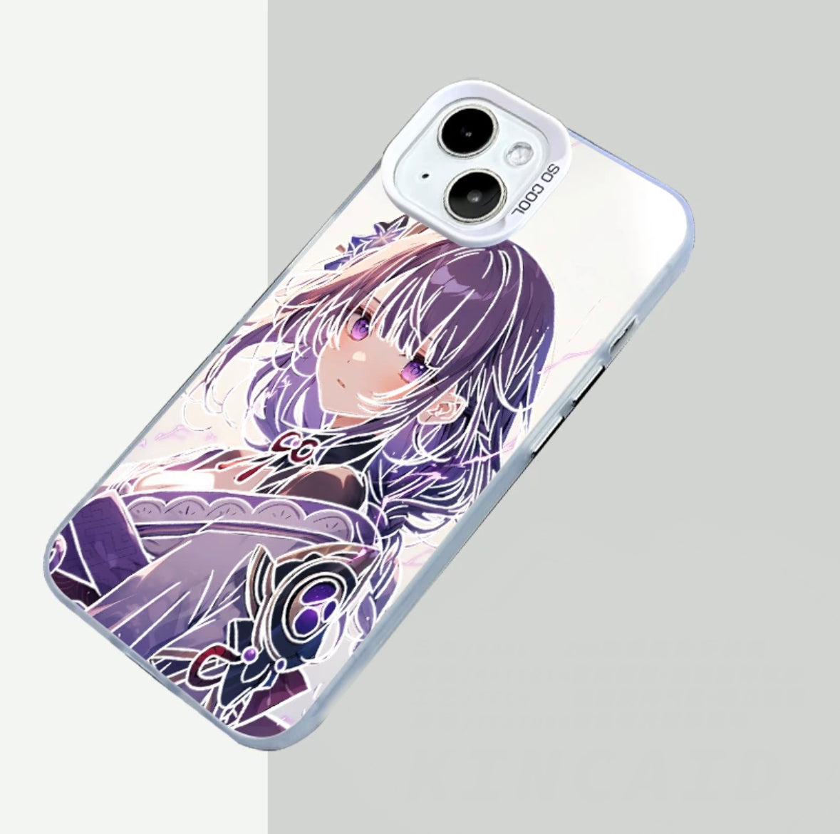 RAIDEN ANIME PHONE CASE GENSHIN IMPACT - 图片 3