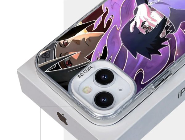 SASUKE WITH ITACHI ANIME PHONE CASE - 图片 2