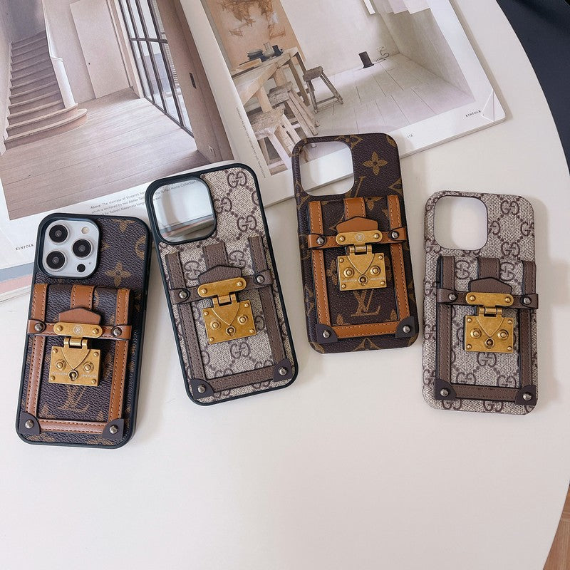 GG Lou Card Holder iPhone Case - 图片 12