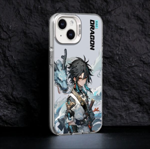 XIAO ANIME PHONE CASE GENSHIN IMPACT - 图片 4