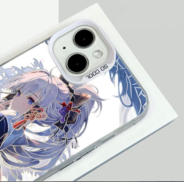 KAMISATO AYAKA ANIME PHONE CASE GENSHIN IMPACT - 图片 3