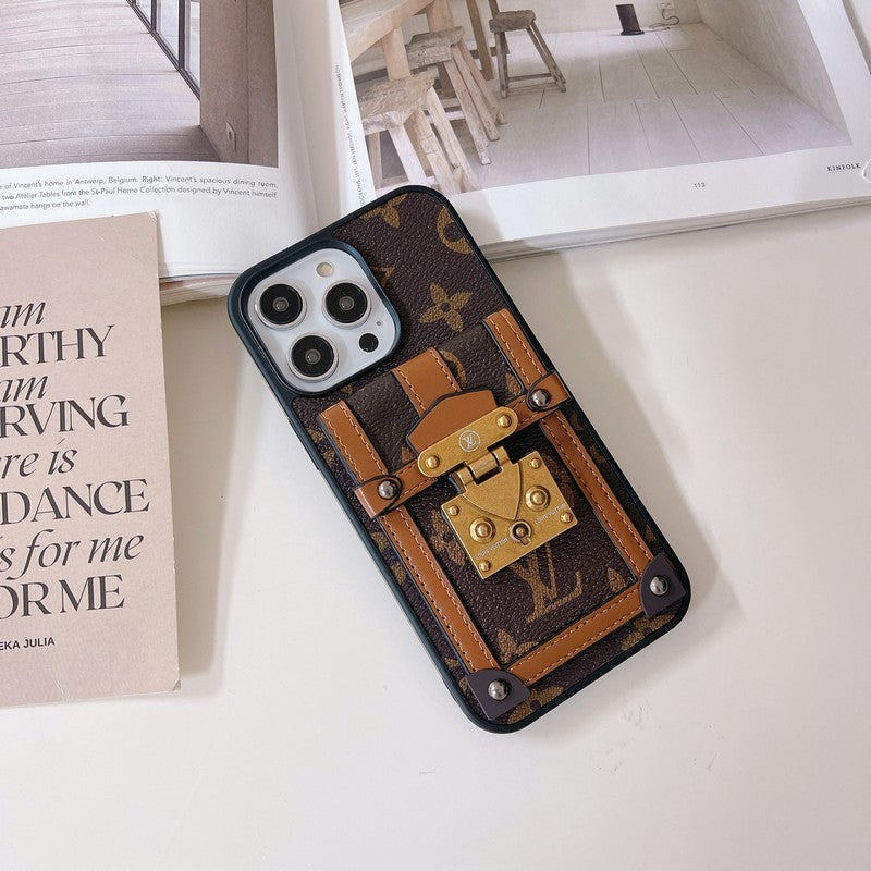 GG Lou Card Holder iPhone Case - 图片 7