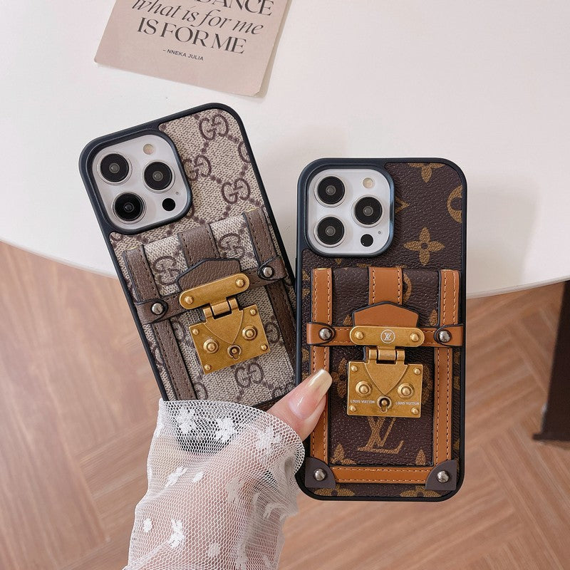 GG Lou Card Holder iPhone Case - 图片 5