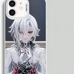 ARLECCHINO ANIME PHONE CASE GENSHIN IMPACT
