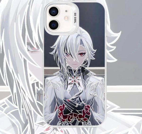 ARLECCHINO ANIME PHONE CASE GENSHIN IMPACT - 图片 2