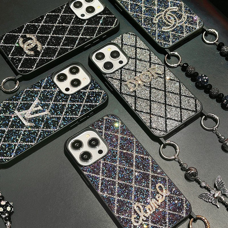 Lou Diamond Chain iPhone Case - 图片 3