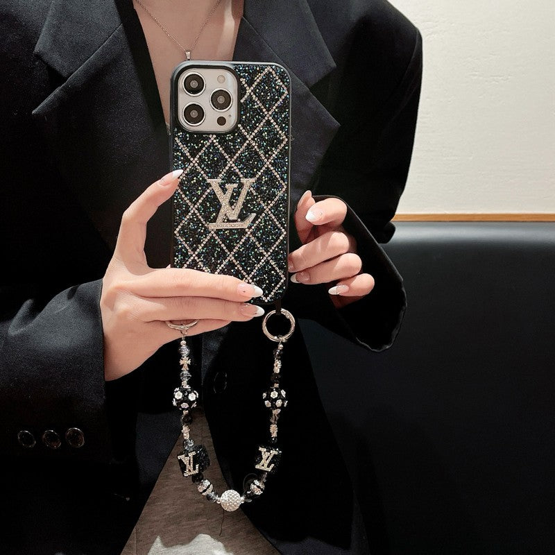 Lou Diamond Chain iPhone Case - 图片 2