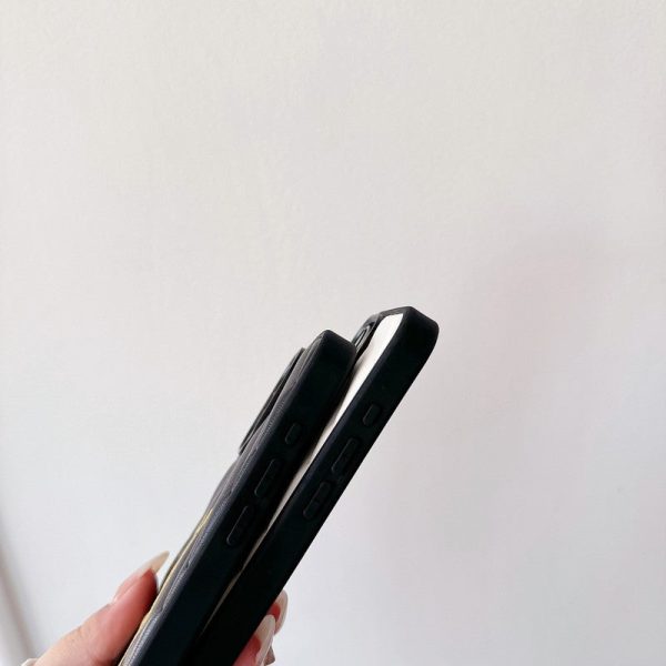 Saint Black & White Leather iPhone Case - 图片 9