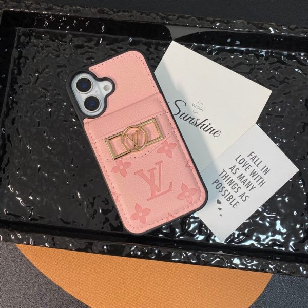 Lou Card Bag Gold Logo iPhone Case - 图片 17