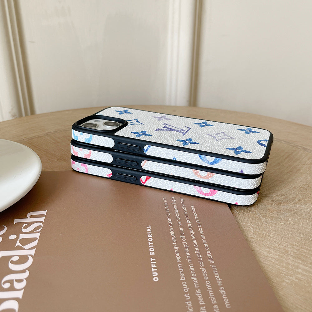 Lou Color Leather iPhone Case - 图片 7