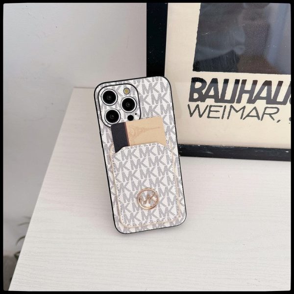 MK Card Bag Gold Logo iPhone Case - 图片 12