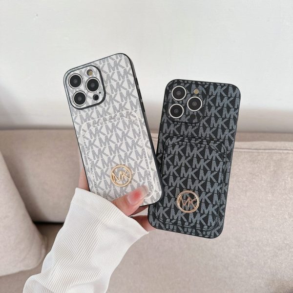 MK Card Bag Gold Logo iPhone Case - 图片 11