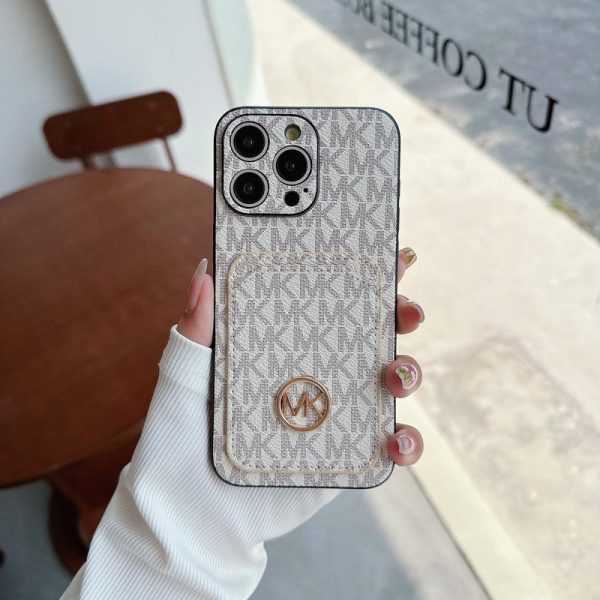 MK Card Bag Gold Logo iPhone Case - 图片 17