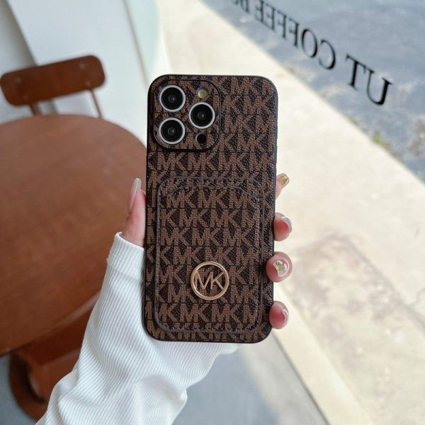 MK Card Bag Gold Logo iPhone Case - 图片 16