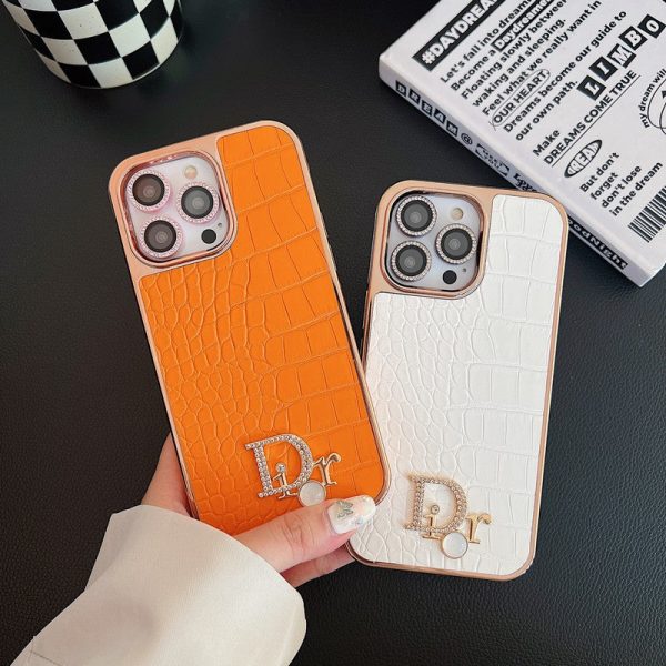 CD Diamond Logo Rose Gold iPhone Case - 图片 13