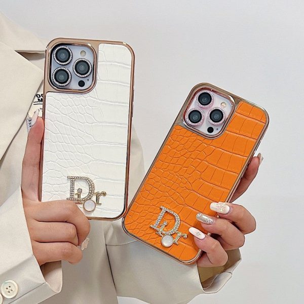 CD Diamond Logo Rose Gold iPhone Case - 图片 16