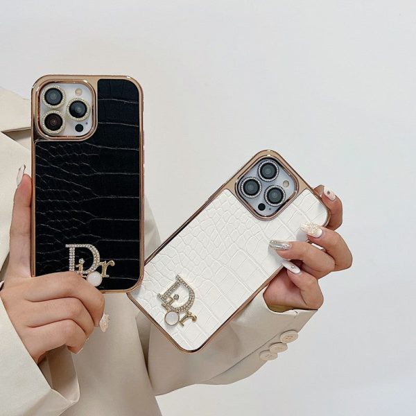 CD Diamond Logo Rose Gold iPhone Case - 图片 14