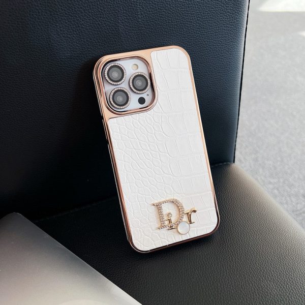 CD Diamond Logo Rose Gold iPhone Case - 图片 18