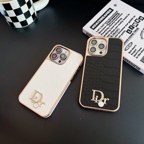 CD Diamond Logo Rose Gold iPhone Case - 图片 10