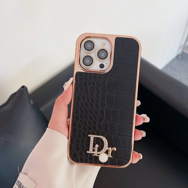 CD Diamond Logo Rose Gold iPhone Case - 图片 4