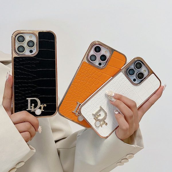 CD Diamond Logo Rose Gold iPhone Case - 图片 9