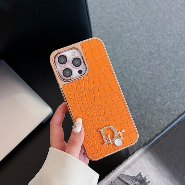CD Diamond Logo Rose Gold iPhone Case - 图片 19