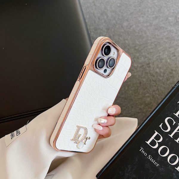 CD Diamond Logo Rose Gold iPhone Case - 图片 6