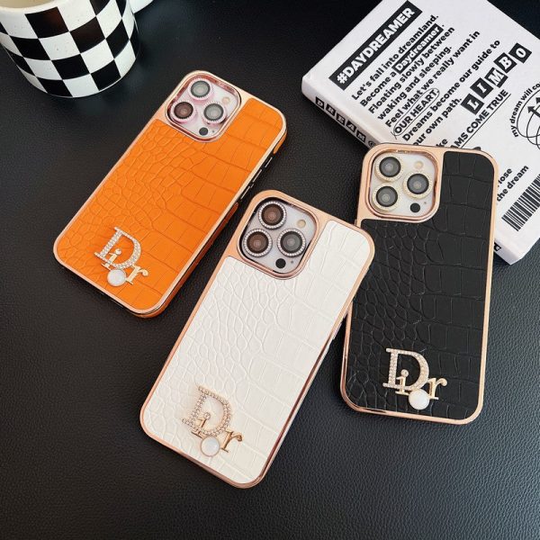 CD Diamond Logo Rose Gold iPhone Case - 图片 7
