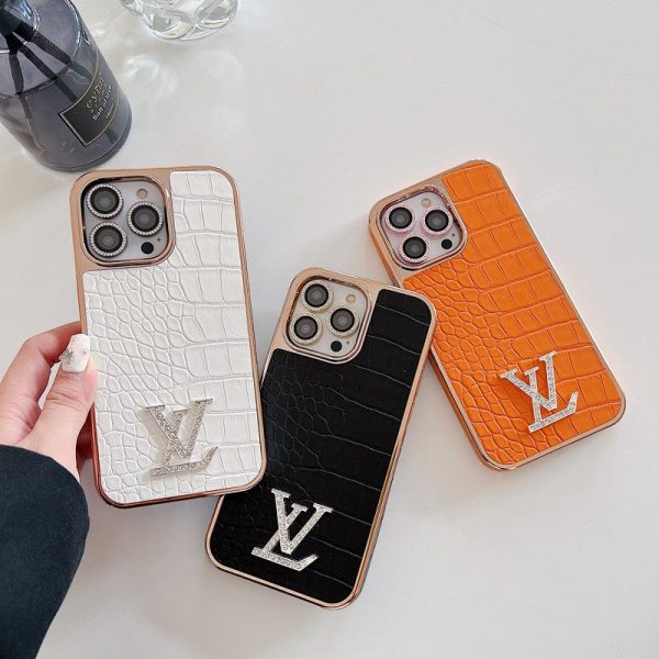 Lou Diamond Logo Rose Gold iPhone Case - 图片 11