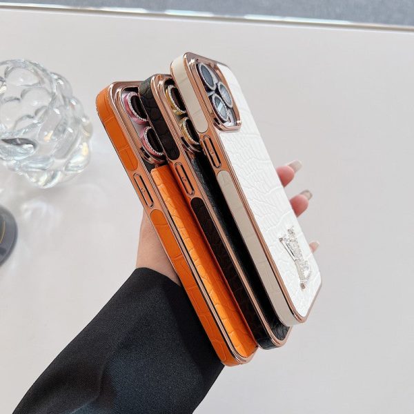 Lou Diamond Logo Rose Gold iPhone Case - 图片 10
