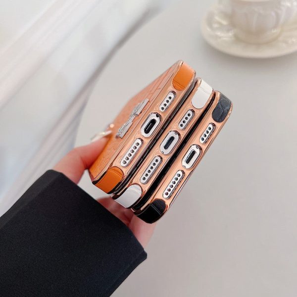 Herm Diamond Logo Rose Gold iPhone Case - 图片 15