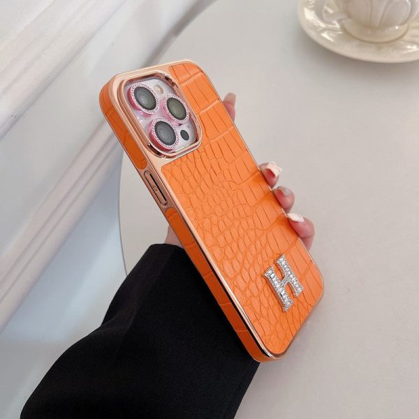 Herm Diamond Logo Rose Gold iPhone Case - 图片 12