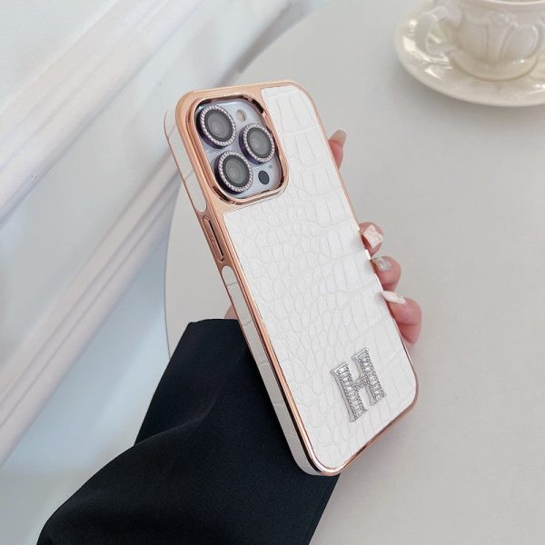Herm Diamond Logo Rose Gold iPhone Case - 图片 10