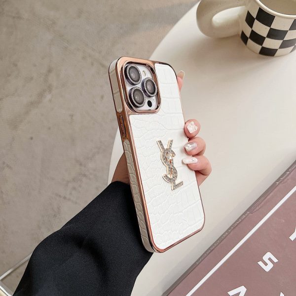 Saint Color Leather Rose Gold iPhone Case - 图片 16