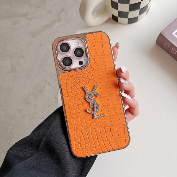 Saint Color Leather Rose Gold iPhone Case - 图片 19