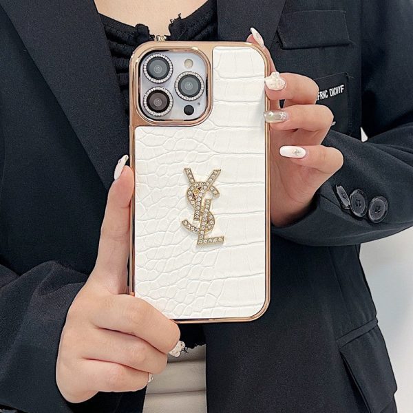 Saint Color Leather Rose Gold iPhone Case - 图片 18