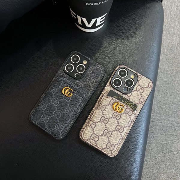 GG Card Bag Classic iPhone Case - 图片 3