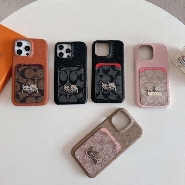 Coa Card Bag Leather iPhone Case - 图片 8