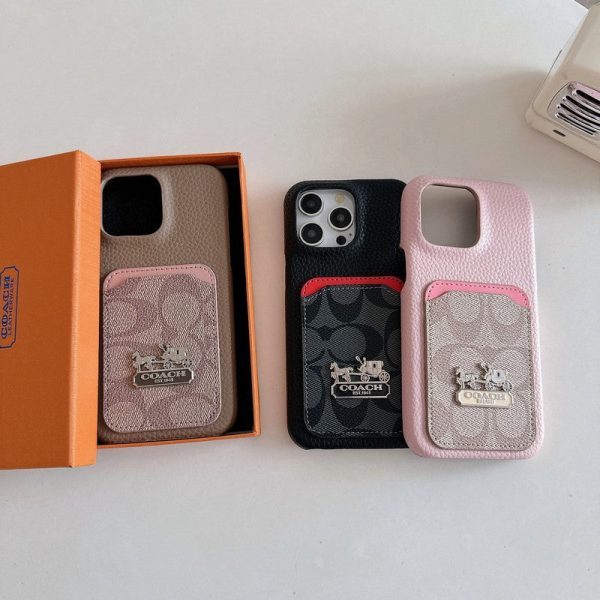 Coa Card Bag Leather iPhone Case - 图片 12