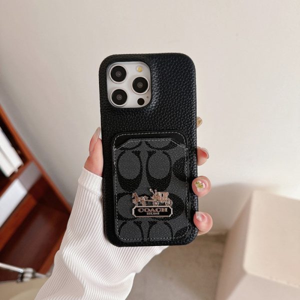 Coa Card Bag Leather iPhone Case - 图片 14