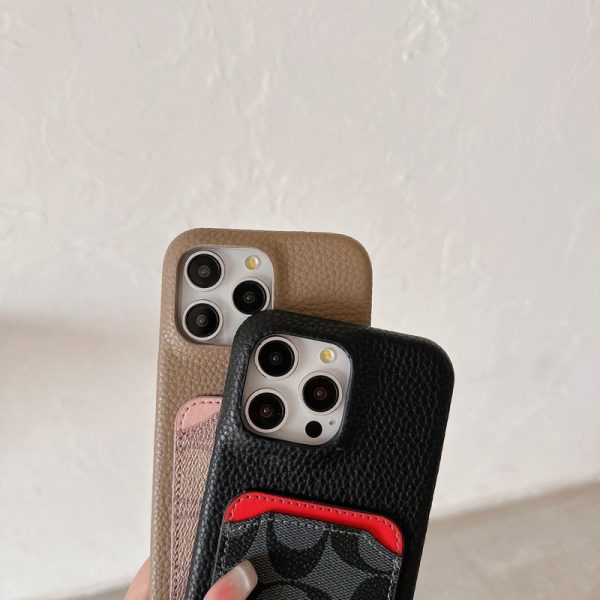 Coa Card Bag Leather iPhone Case - 图片 11