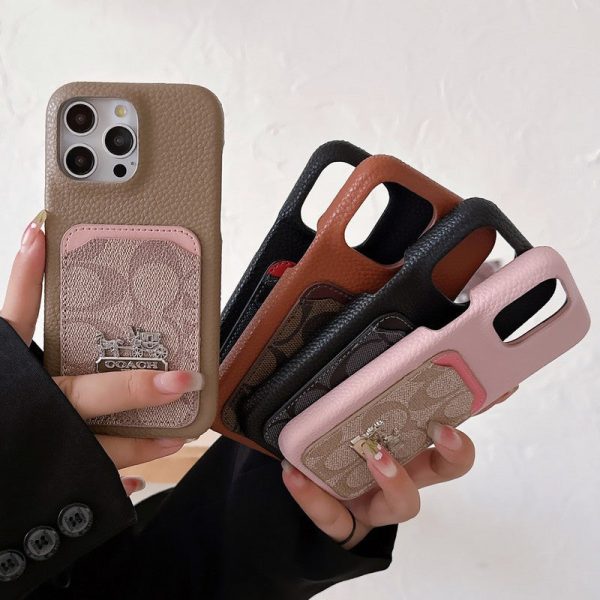 Coa Card Bag Leather iPhone Case - 图片 7