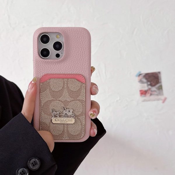 Coa Card Bag Leather iPhone Case - 图片 16